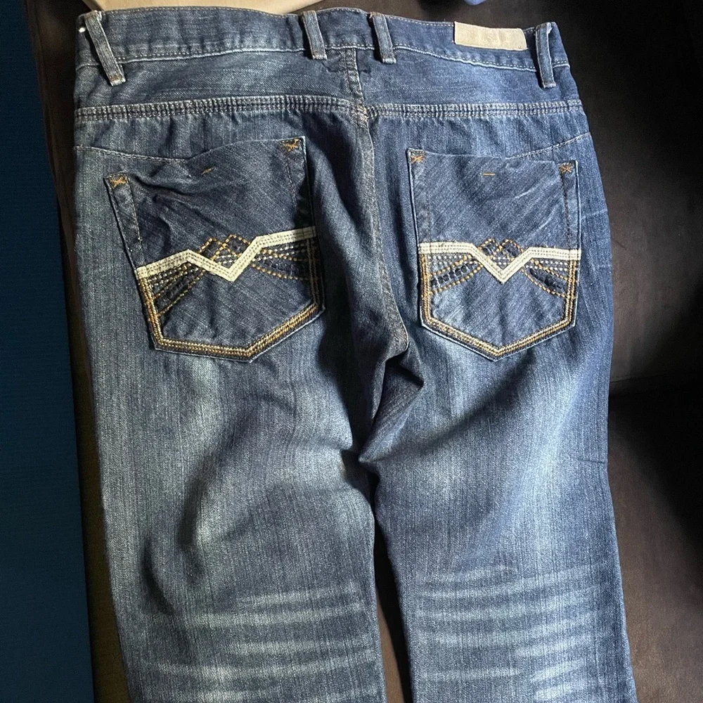 Men’s FUSAI 1997 Distressed Jeans size 32x30 - Picture 3 of 3
